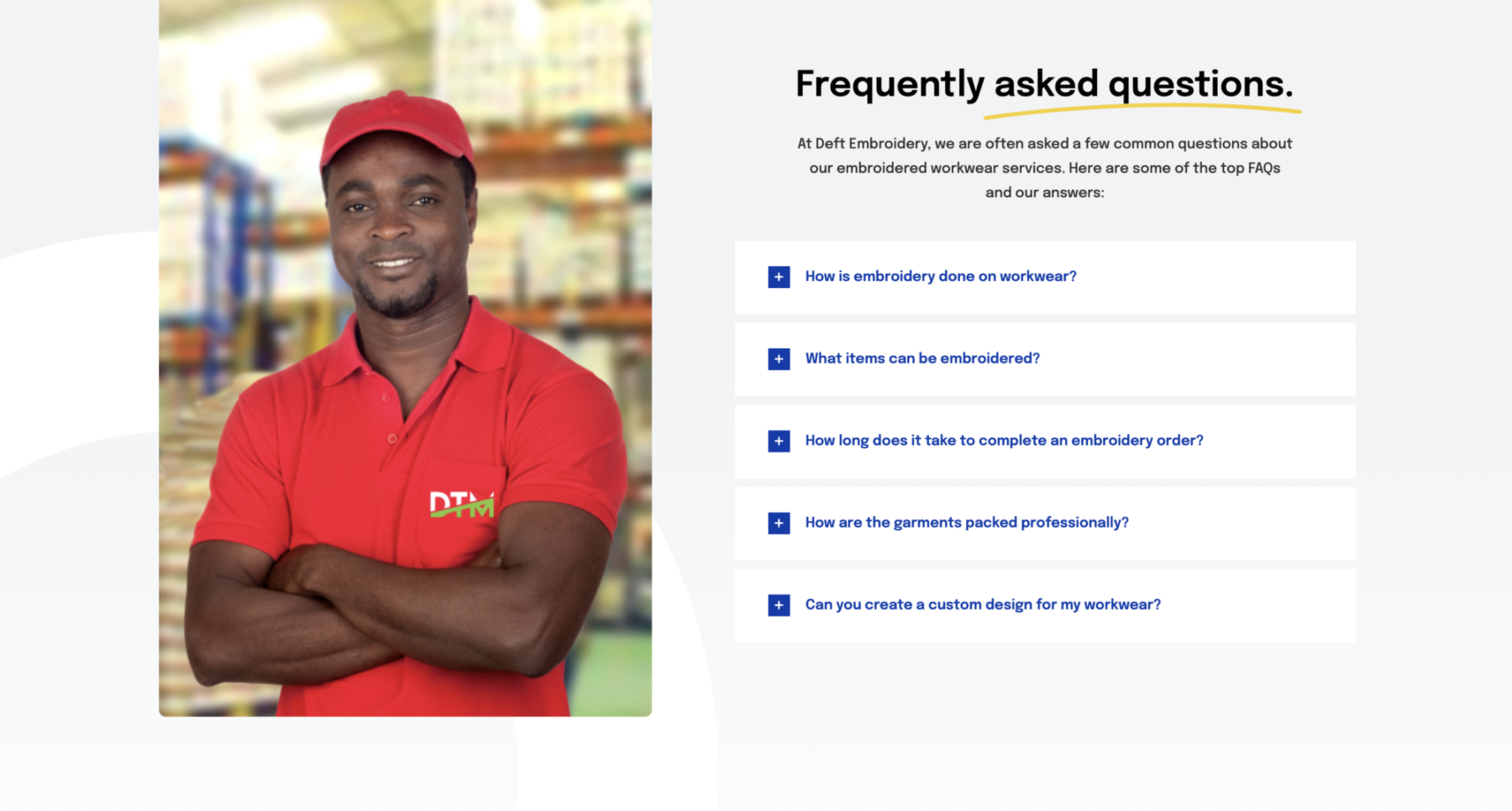 small business website