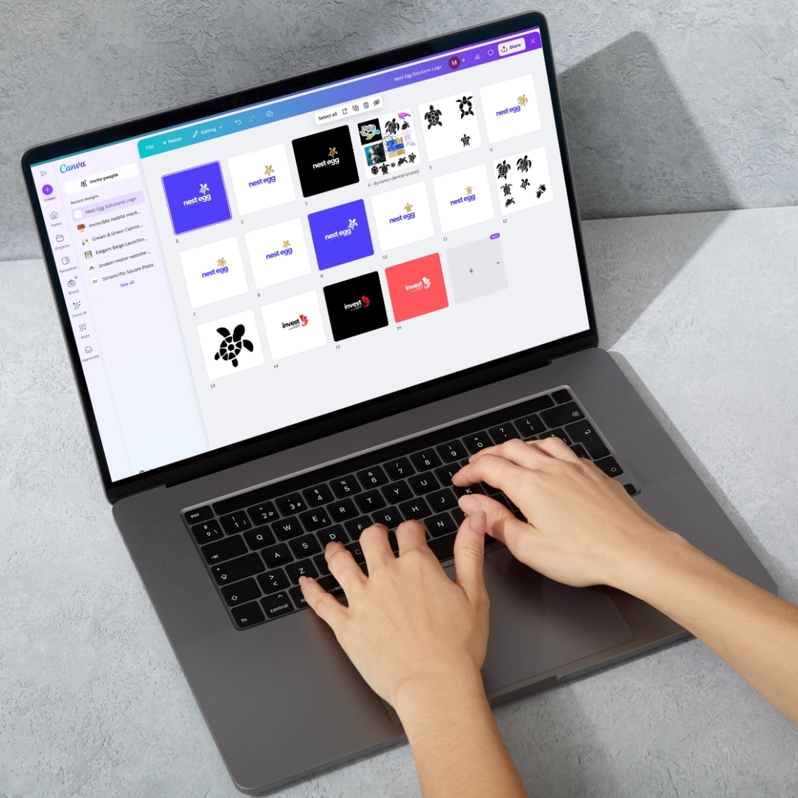 canva logo design lessons
