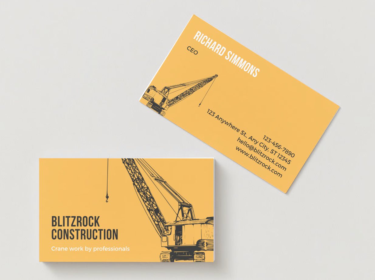 business card design newcastle